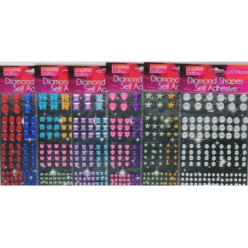 Self Adhesive Gemstones Assorted - Dollars and Sense