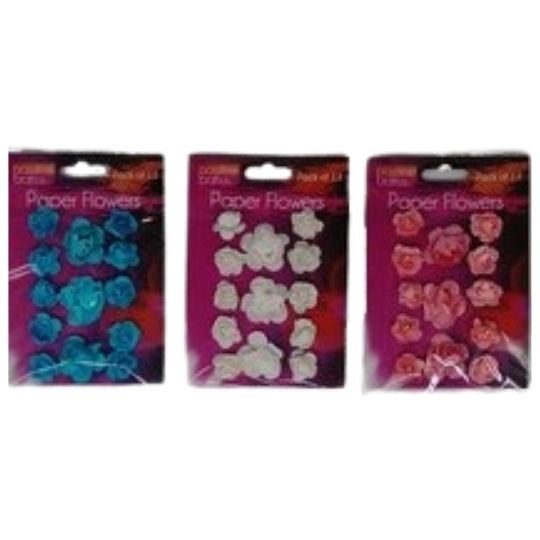 Spring Garden Paper Flowers Assorted - Dollars and Sense