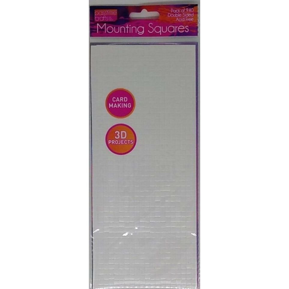 Mounting Squares Foam 940 Pieces - Dollars and Sense