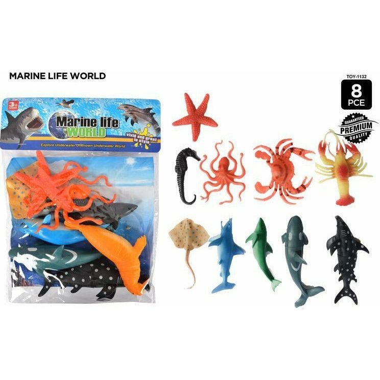 Marine Ocean Life World - 8 Piece - Dollars and Sense