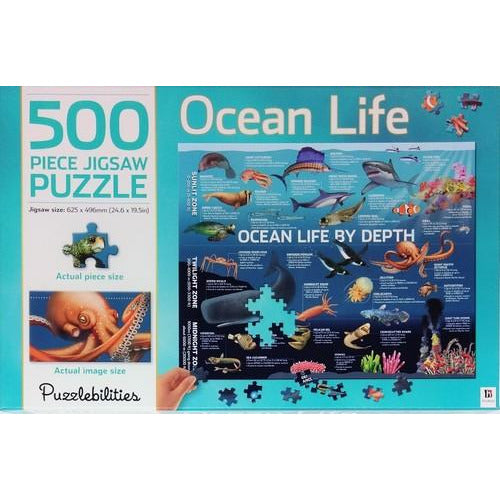 Jigsaw Ocean Life 500pcs