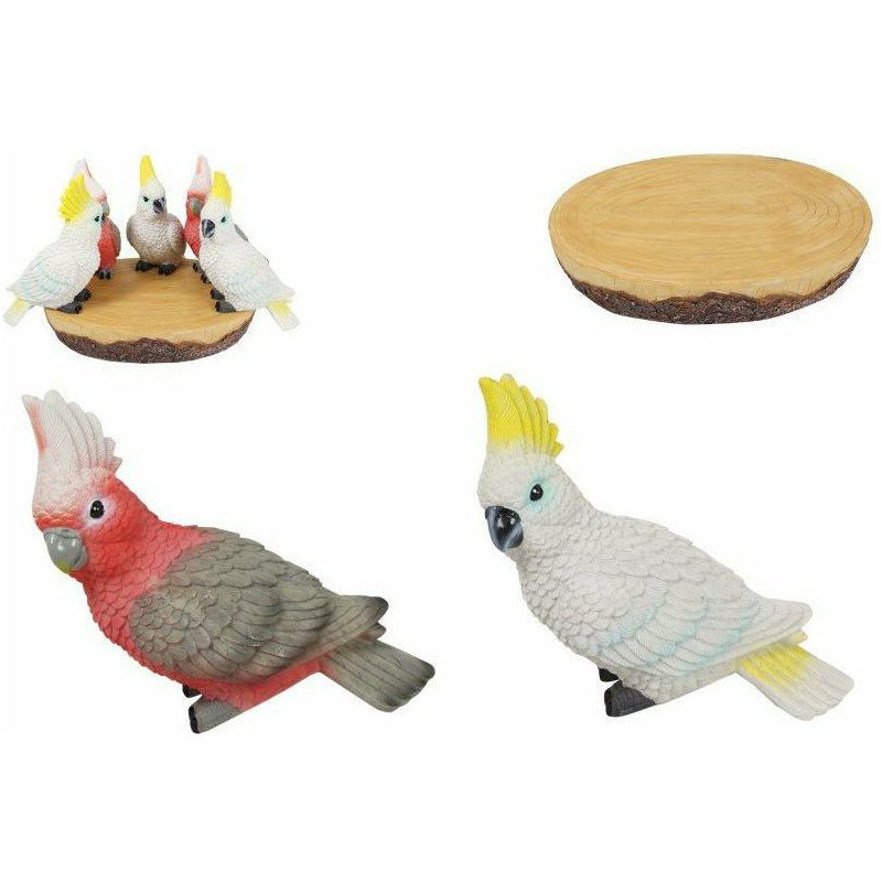*20cm Cockatoo & Galah on Display