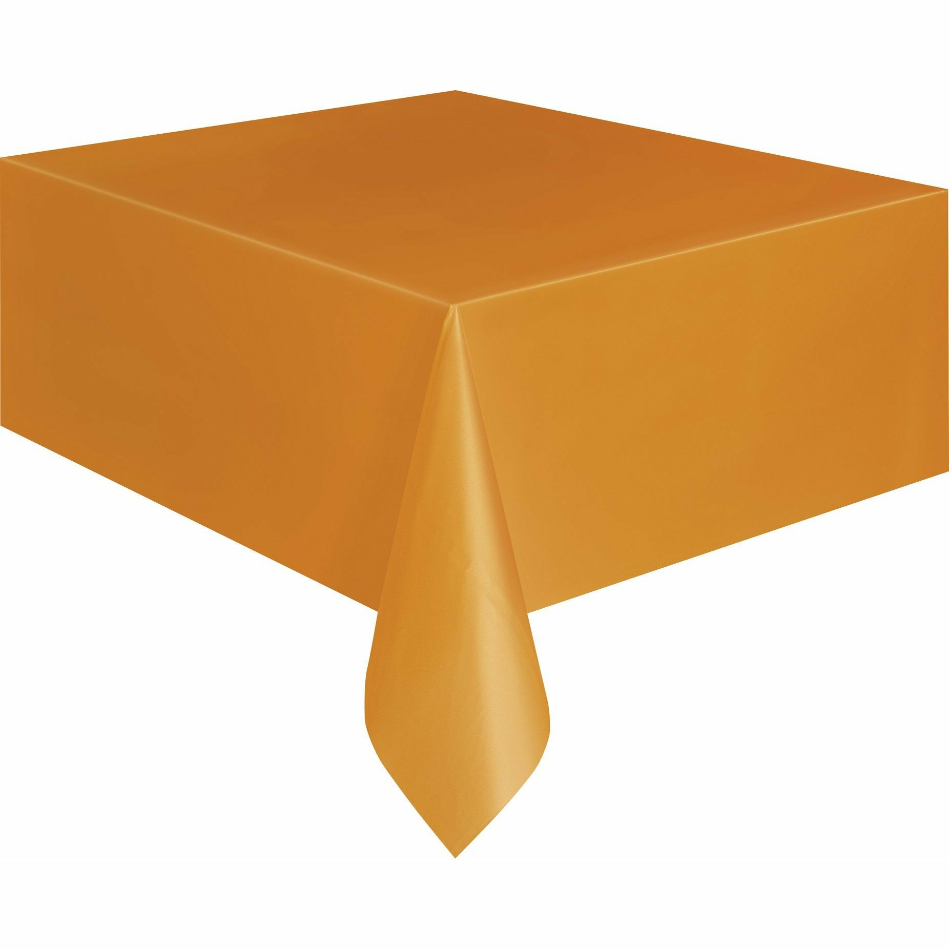 Plastic Tablecover - Plastic Orange - Dollars and Sense