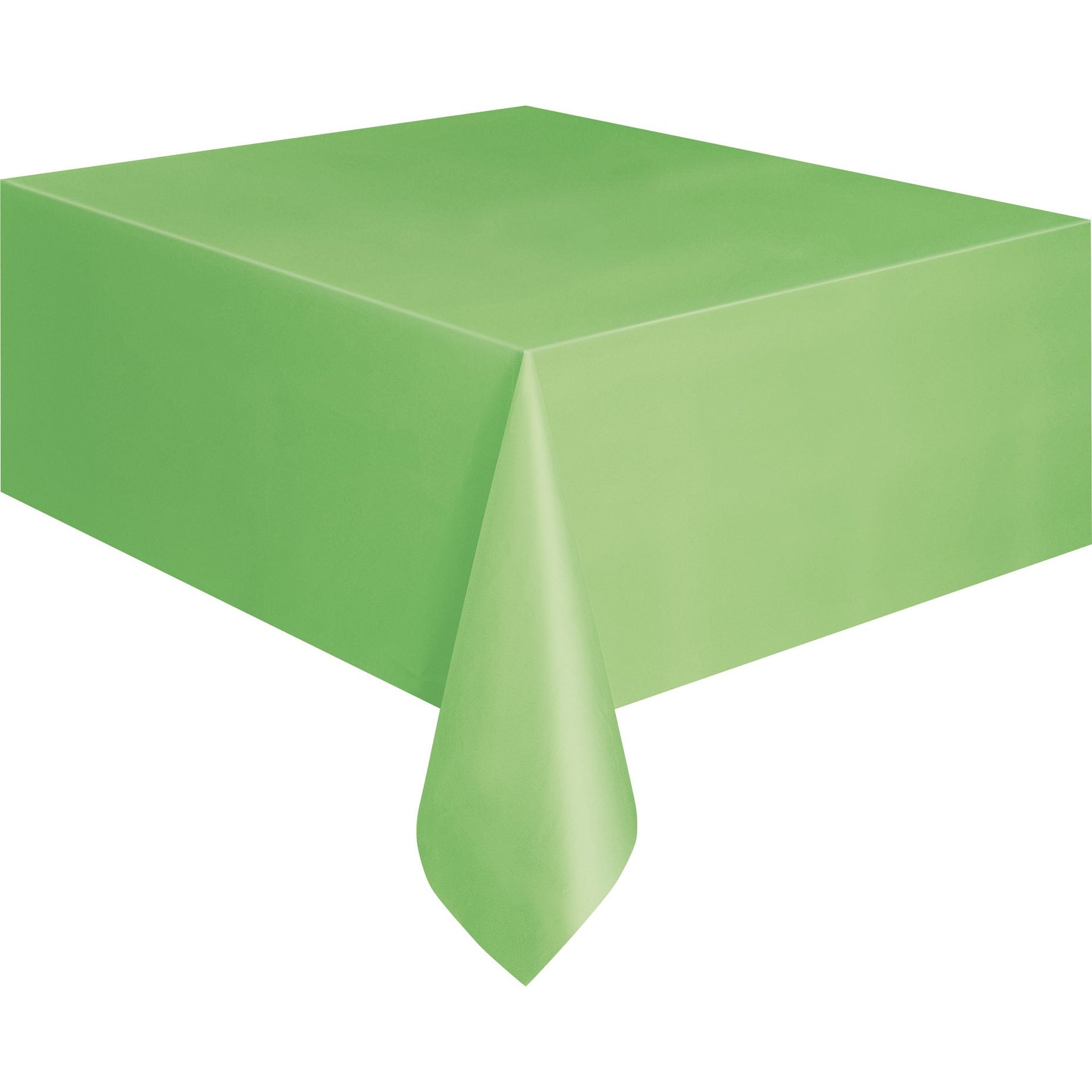 Plastic Tablecover - Lime Green - Dollars and Sense