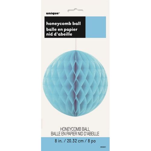 Honeycomb Ball - Powder Blue - Dollars and Sense