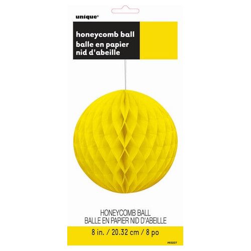 Honeycomb Ball - Neon Yellow - Dollars and Sense