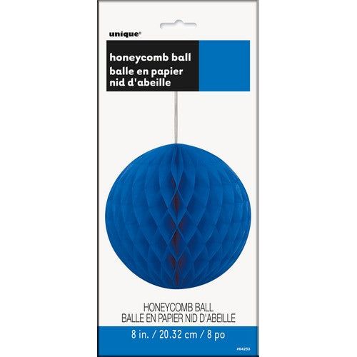 Honeycomb Ball - Royal Blue - Dollars and Sense