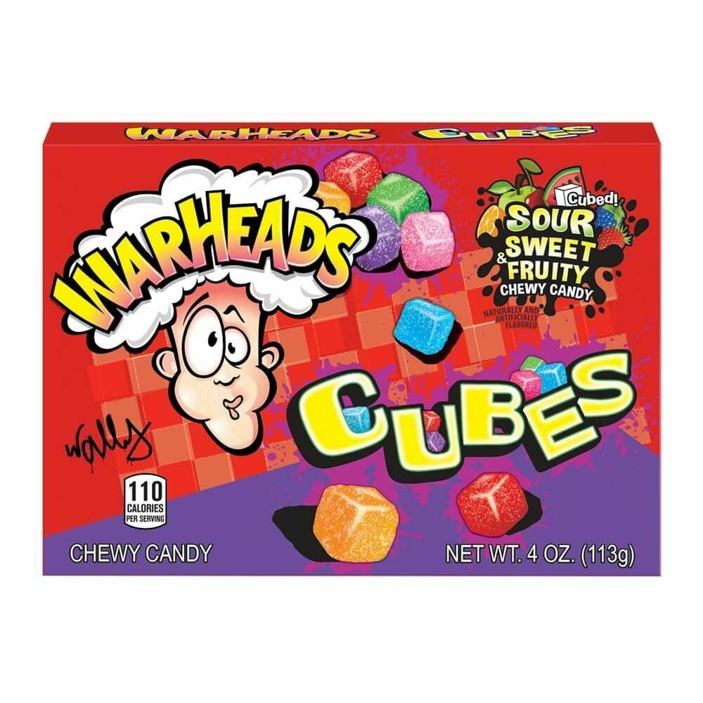 Warheads Chewy Cubes Box - Dollars and Sense