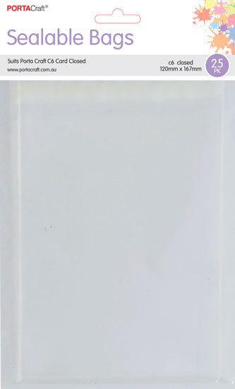 Cellophane Resealable Bags - Clear
