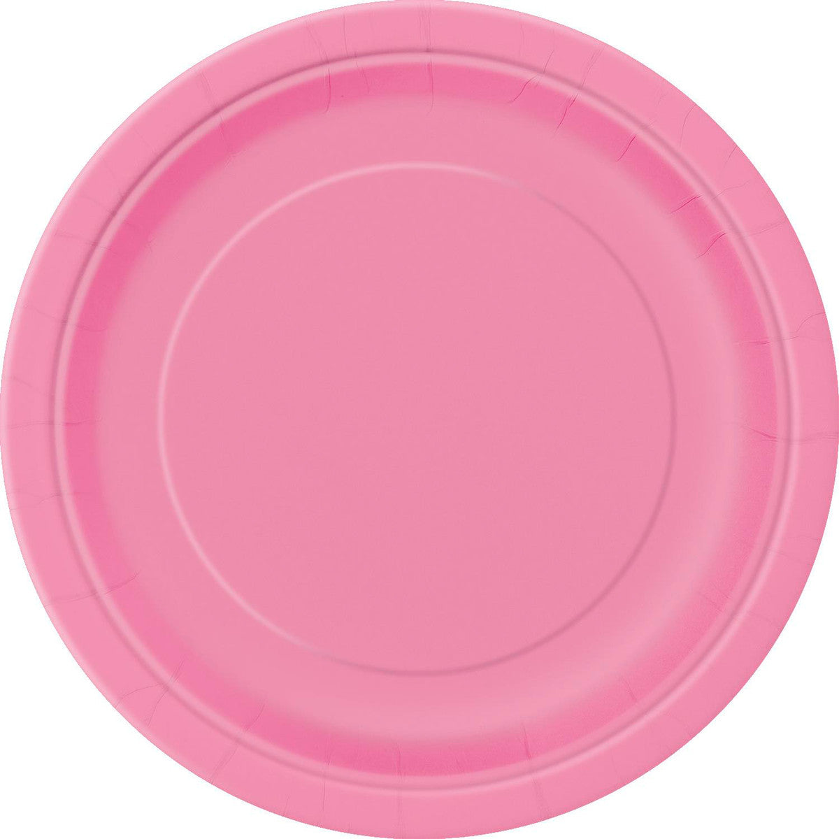 Paper Plates - Hot Pink - Dollars and Sense