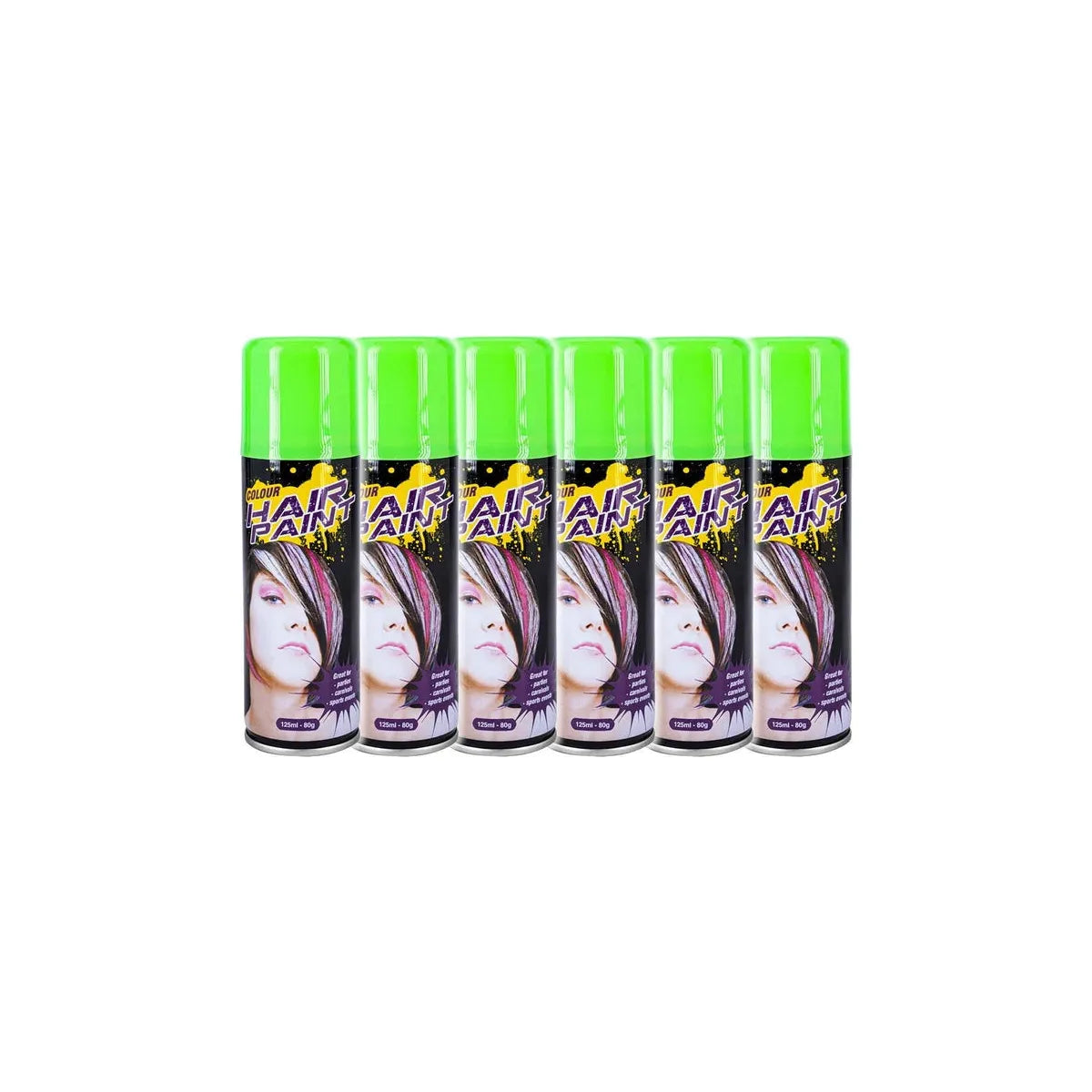 Hair Spray Fluro - Green - Dollars and Sense