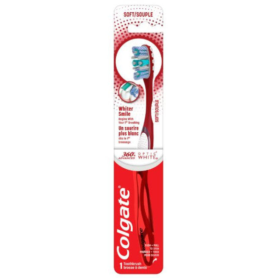 Colgate 360 Optic White Toothbrush Soft