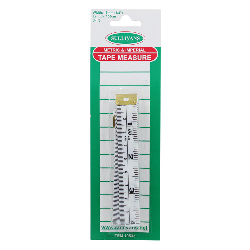 Metric & Imperial Tape Measure - Sewing - Dollars and Sense