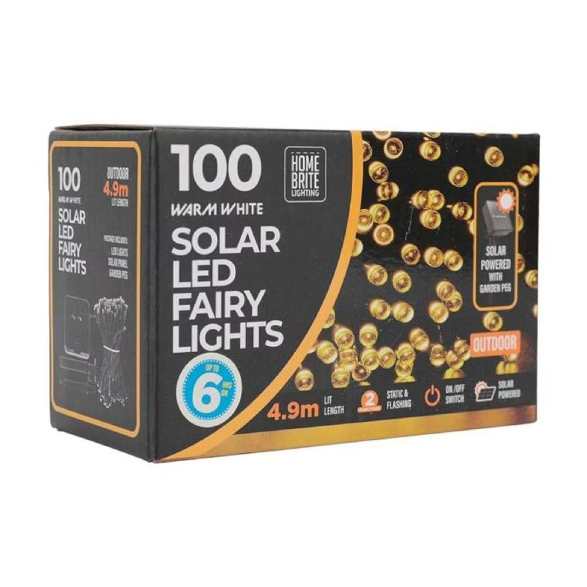 Solar Light 100Pc Warm W - Dollars and Sense