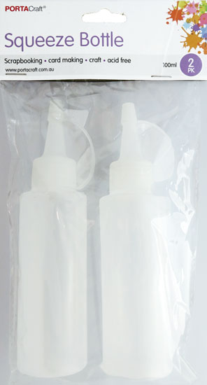 Squeeze Bottles 100ml 2pk