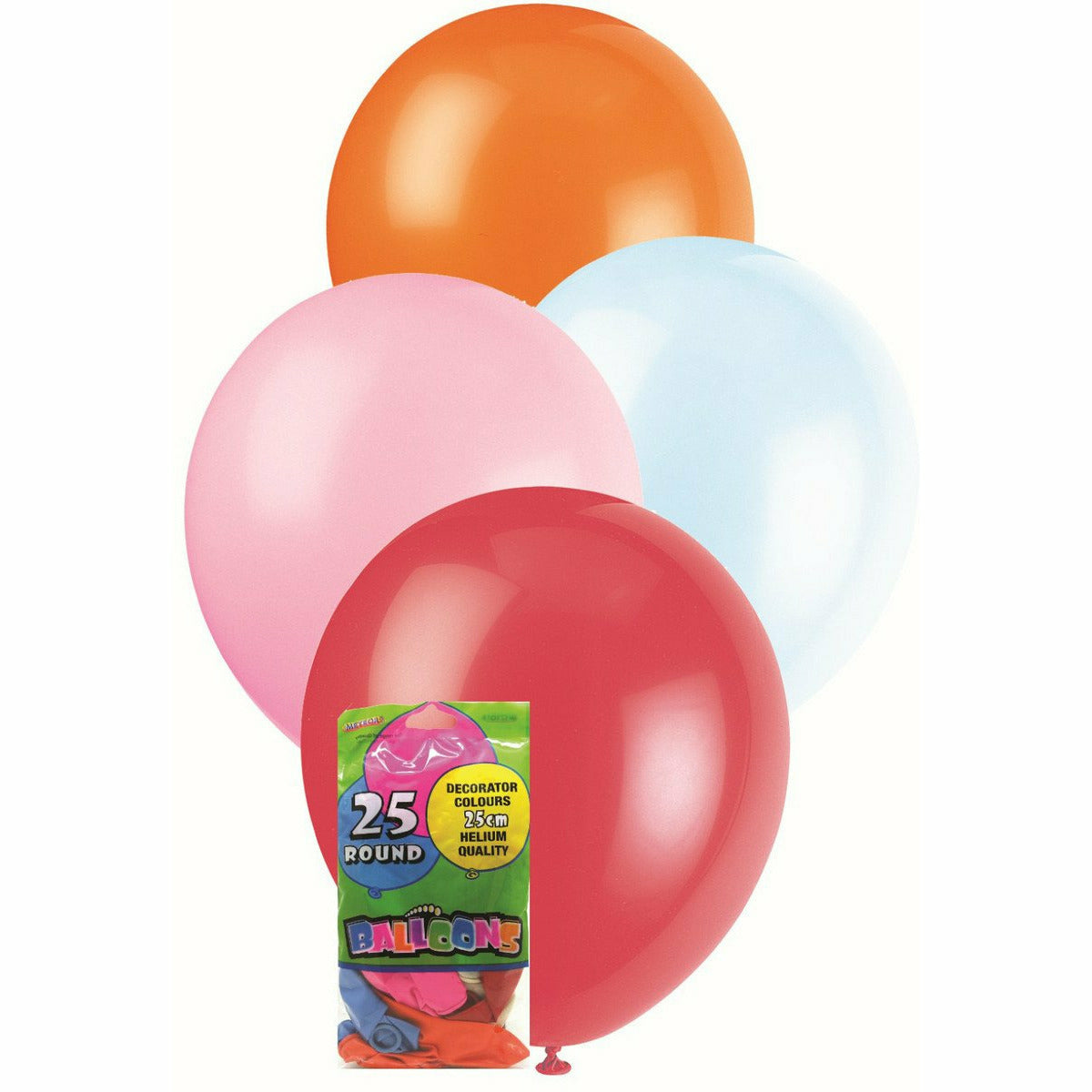 Balloons Round - Assorted Colour - Dollars and Sense