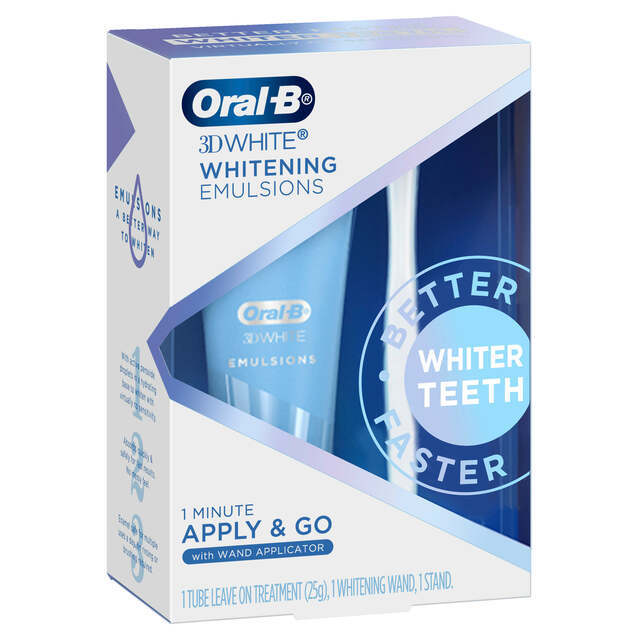 Oral B 3D White Whitening Emulsions 25g - Dollars and Sense