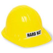 Construction Hard Hat Plastic - Yellow
