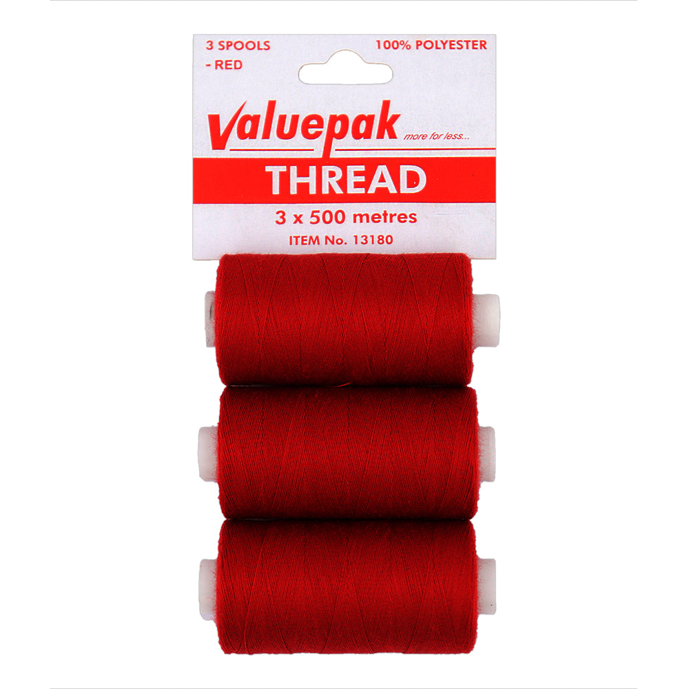 Thread Value Pack - Red - Dollars and Sense