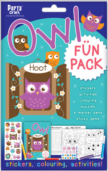 Activity Fun Pack - Owls