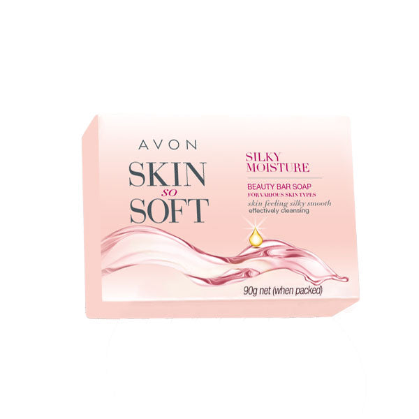 Avon Skin So Soft Silky Moisture Beauty Bar Soap 90g - Dollars and Sense