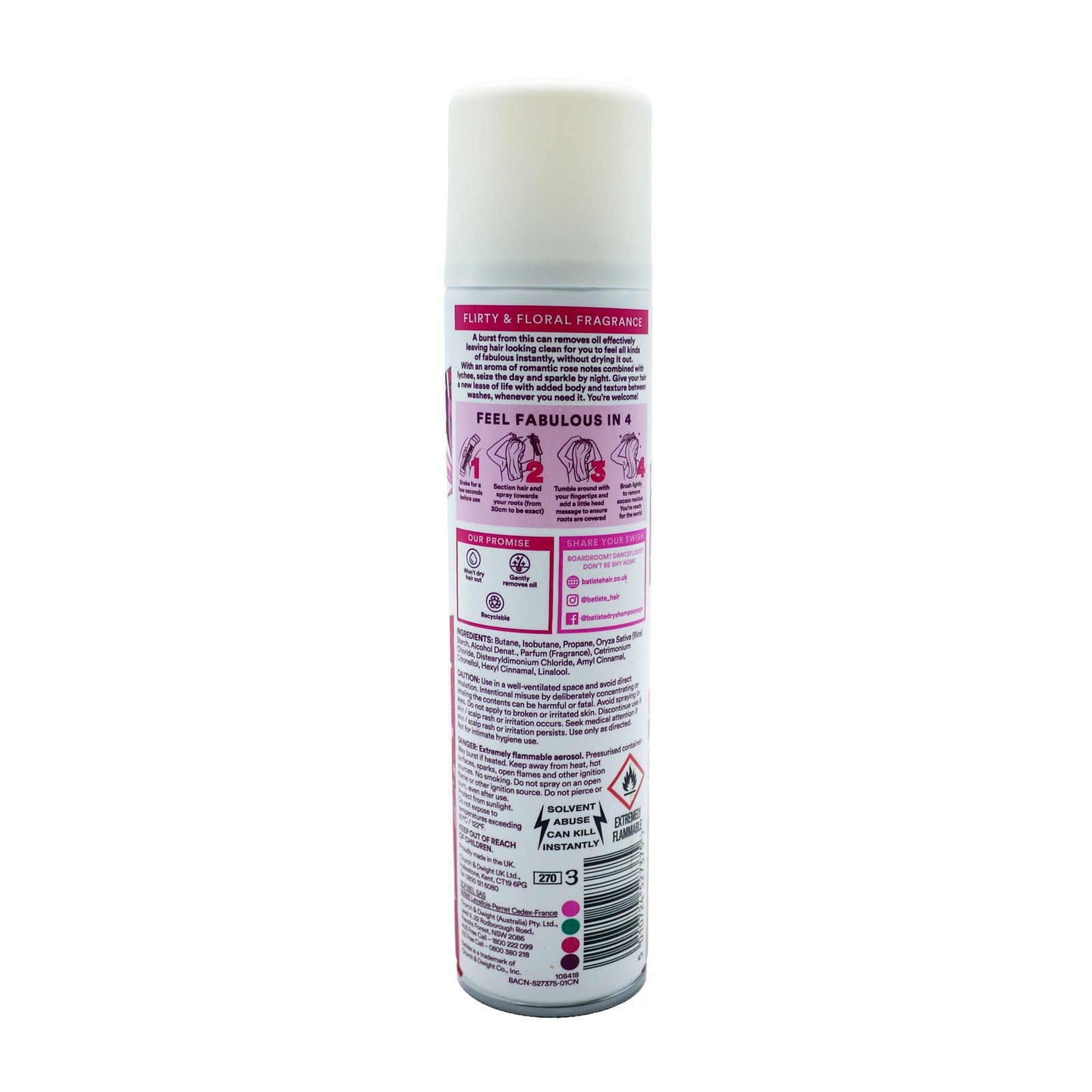 Batiste Dry Shampoo - Blush - Dollars and Sense