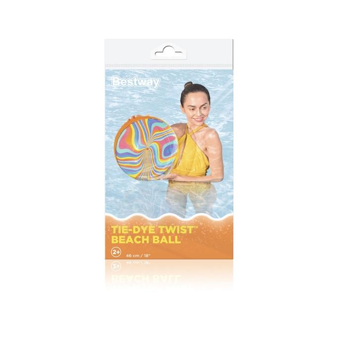 Bestway - Tie-Dye Twist Beach Ball - Dollars and Sense