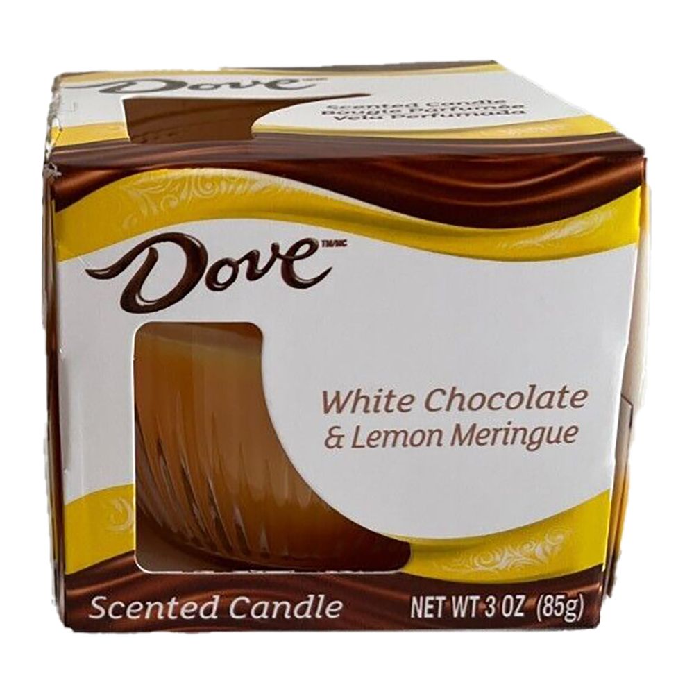 Dove Scented Candle White Chocolate 85g - Dollars and Sense