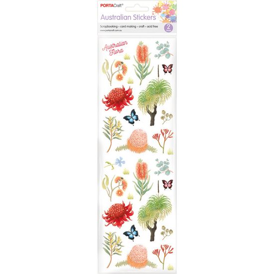 Sticker Sheets - Aussie Flora SKU 188545 - Dollars and Sense