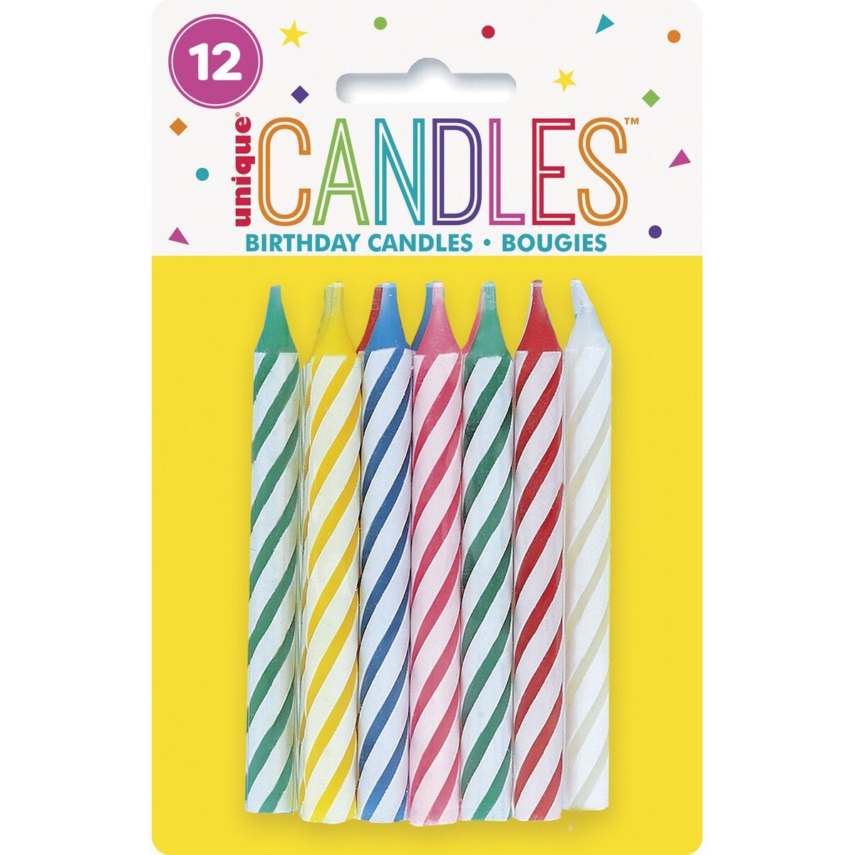 Large Spiral Candles - Assorted Colours - Dollars and Sense