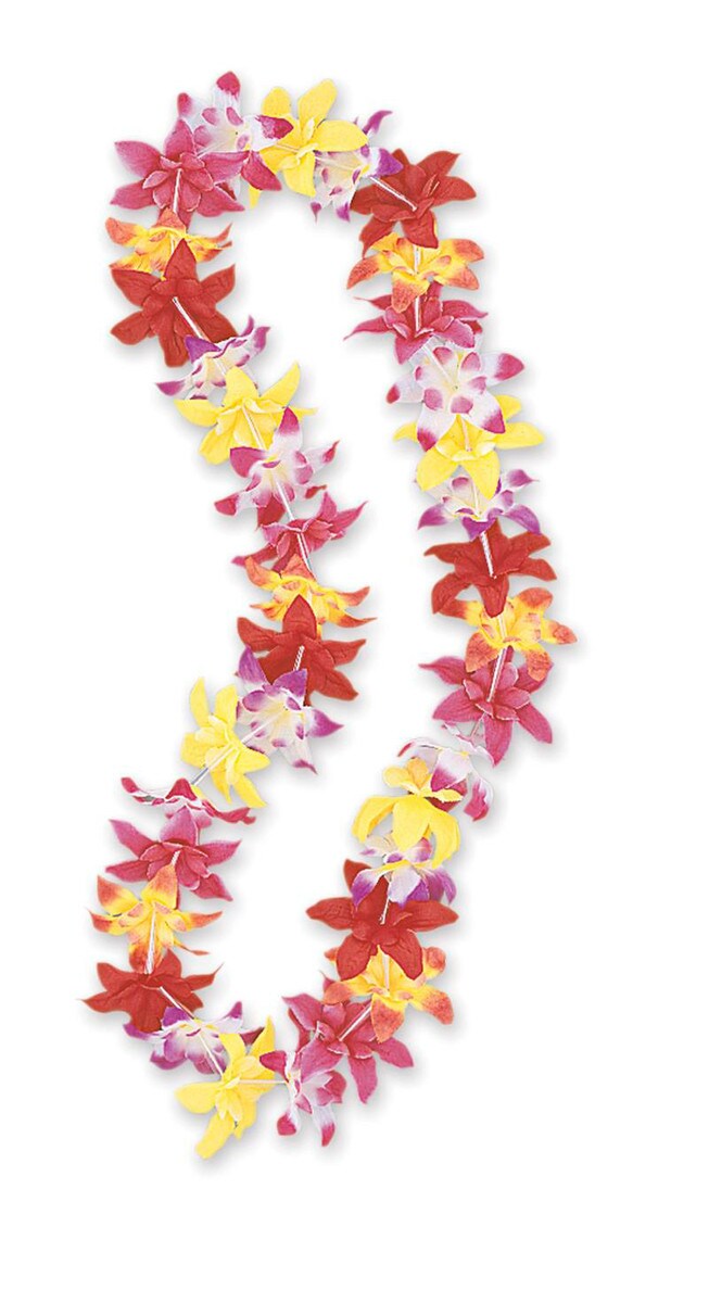 Luau Flower Lei Tropical