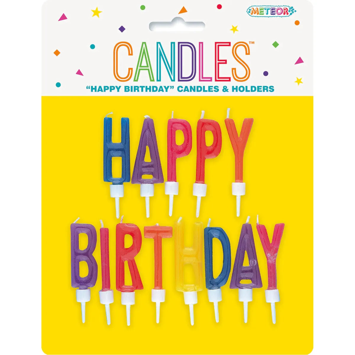 Happy Birthday Candle Letters - Set - Dollars and Sense