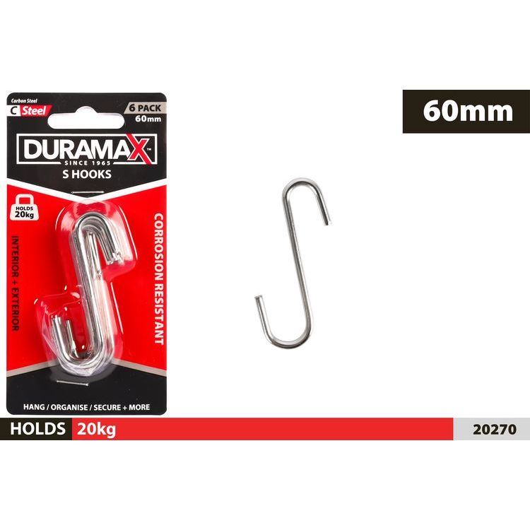 S Shape Hooks - Small
