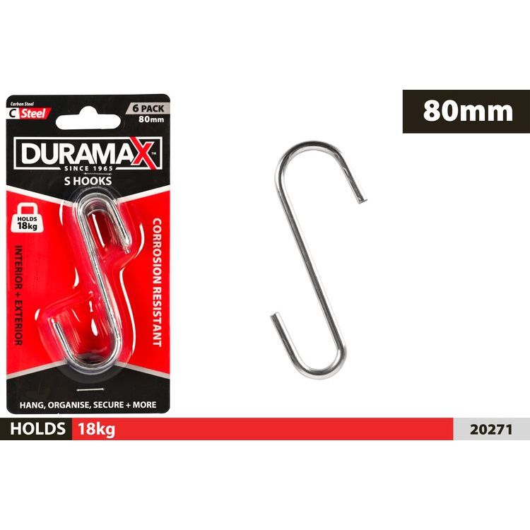 S Shape Hooks - Medium