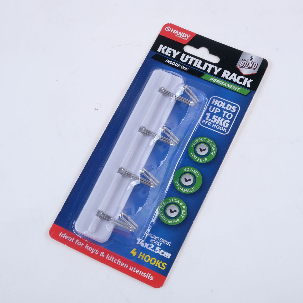 Removable Key & Utility Rack