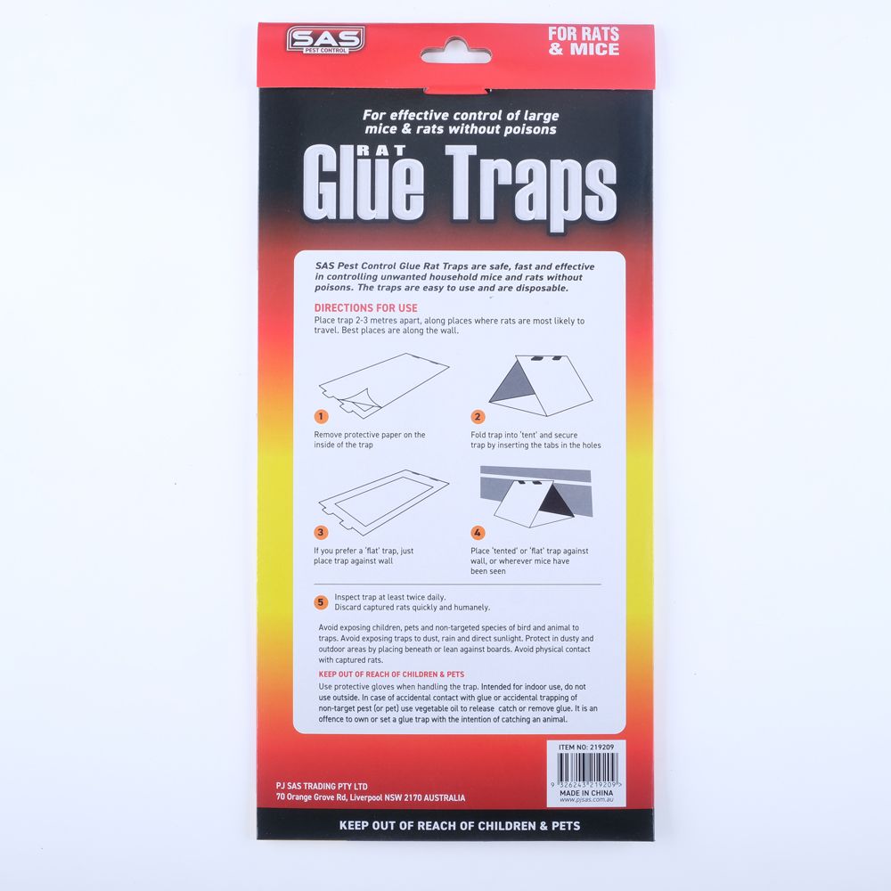 Jumbo Glue Trap Rat - Mouse