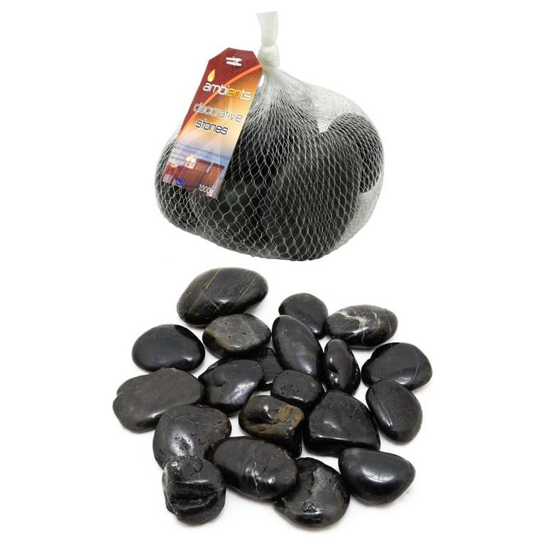 Decorative Rocks - Black - Dollars and Sense