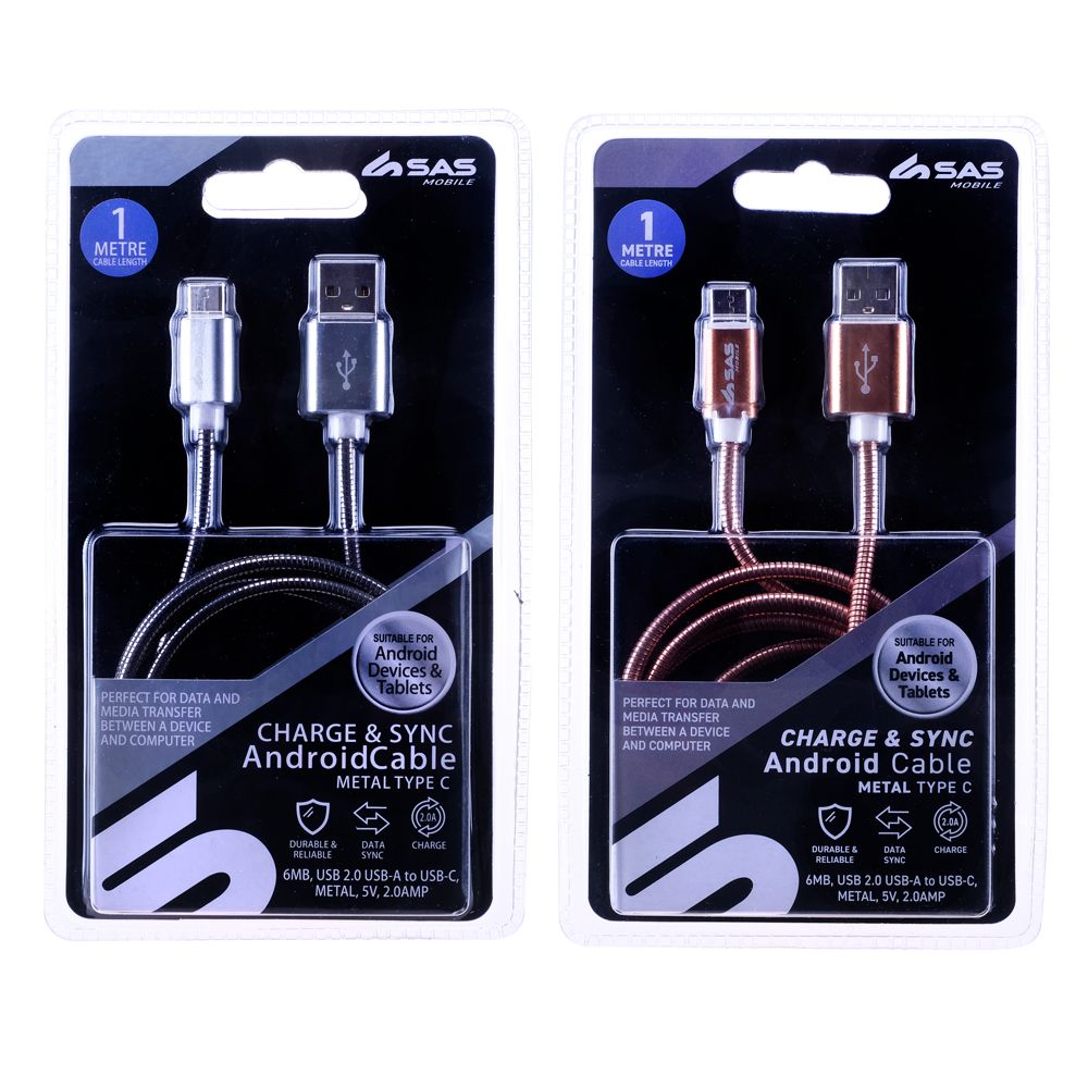 Charge & Sync Metal Type C Cable - Dollars and Sense