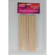 Wood Slim Sticks - Natural - Dollars and Sense