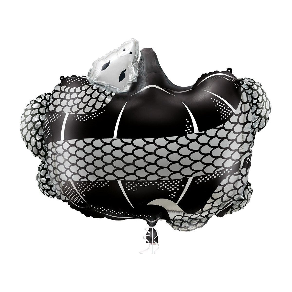 Giant Foil Balloon - Black Pumpkin & Snake - Dollars and Sense