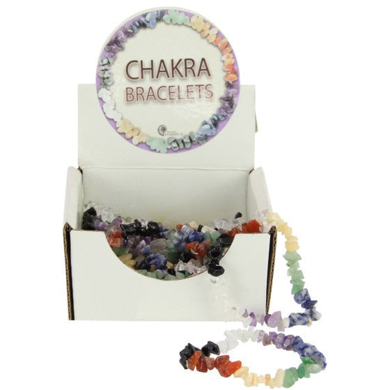 *Chakra Bracelets Asstd (25 in Display)