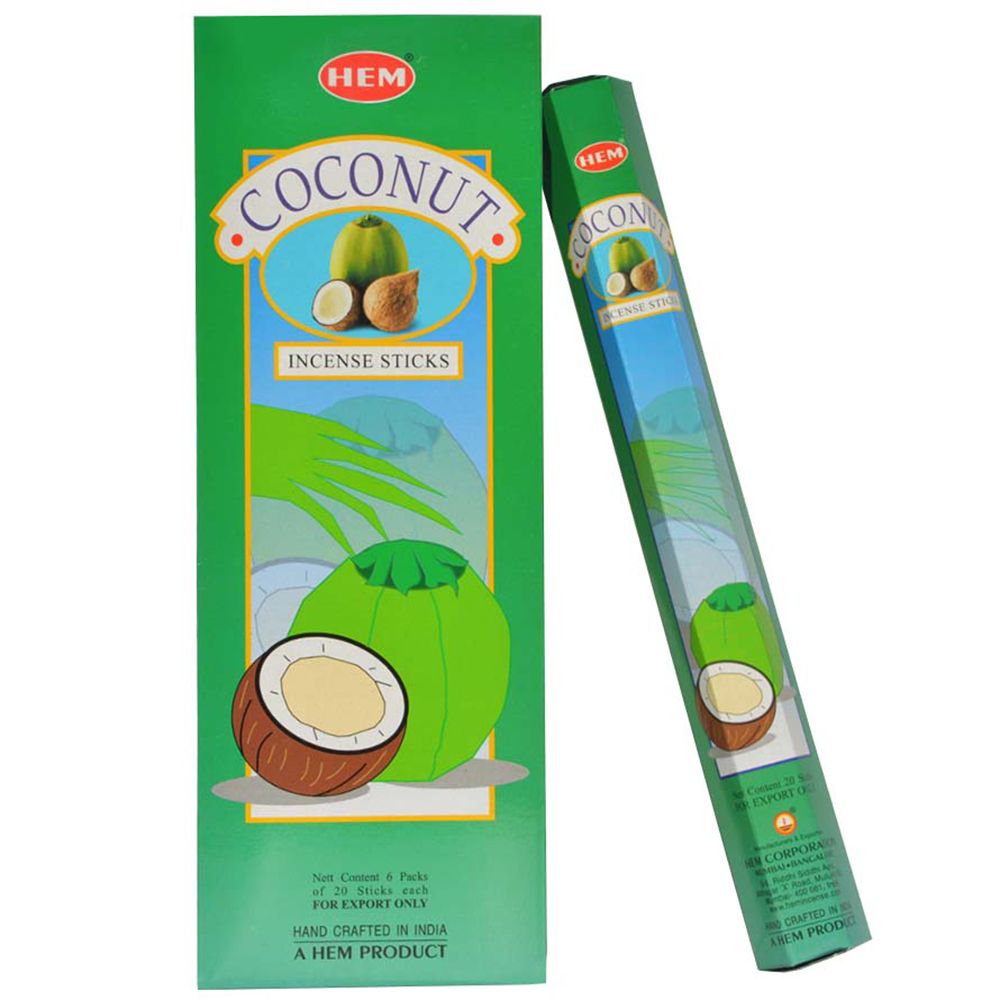 HEM Incense - Coconut - Dollars and Sense