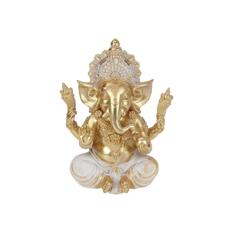20cm Ganesh in Gold Finish - Dollars and Sense