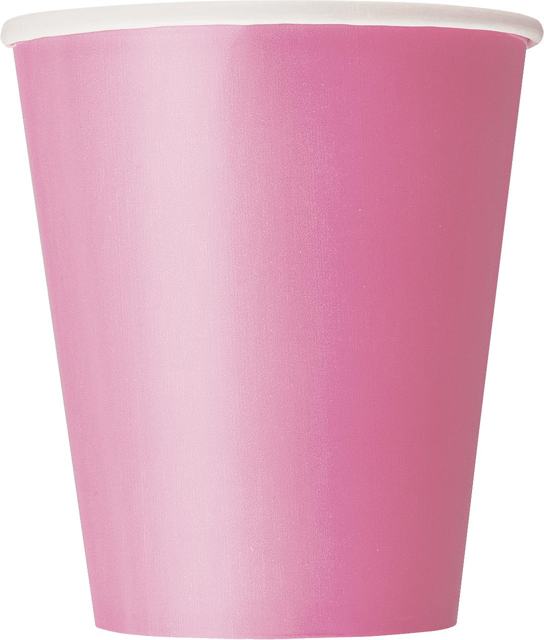 Paper Cups - Hot Pink - Dollars and Sense