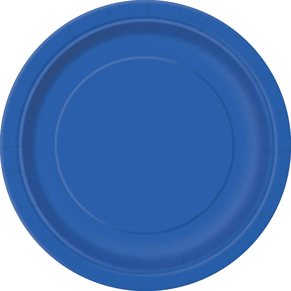 Royal Blue - Paper Plates - Dollars and Sense