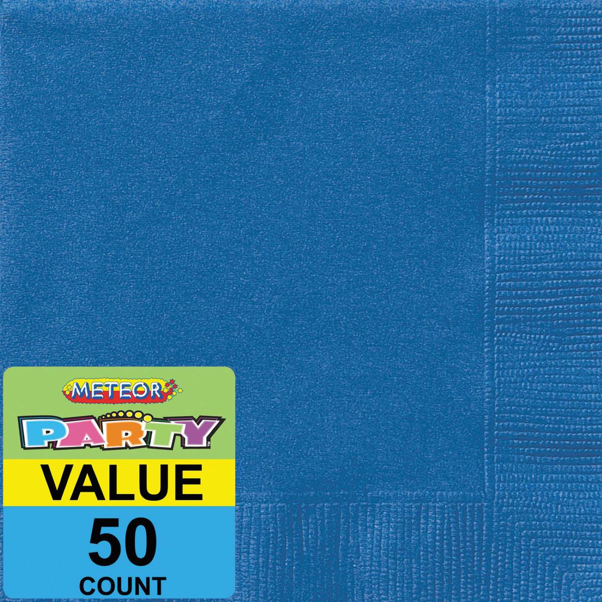 Lunch Napkins Royal Blue - Dollars and Sense