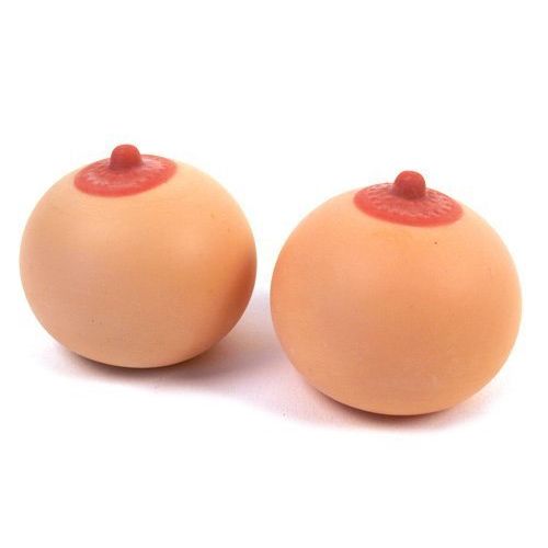 Toy Boob Stress Balls 9.5Cm - Dollars and Sense