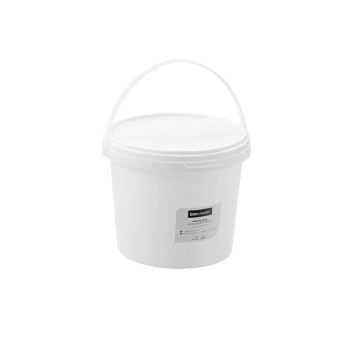 Pail Bucket Heavy Duty Handled 2.5L White