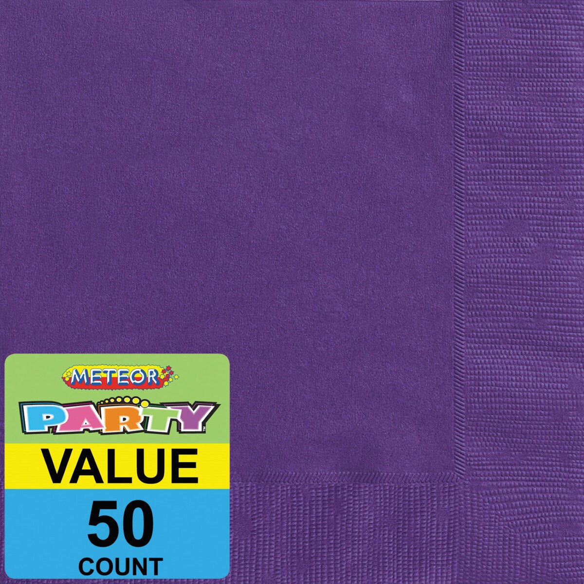 Lunch Napkins - Deep Purple - Dollars and Sense