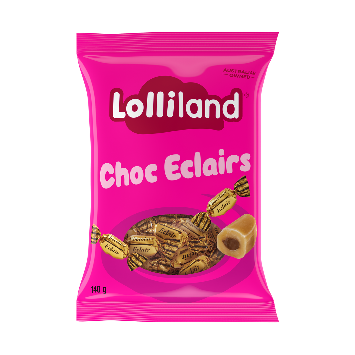 Lolliland Choc Eclairs 140g - Dollars and Sense